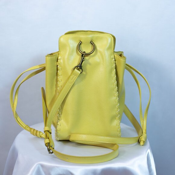 Universal Thread Handbags - UNIVERSAL THREAD Drawstring Crossbody Bag Yellow
